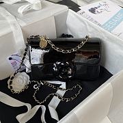 	 Chanel Fall 2023 Camellia Black Size 20cm - 1