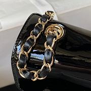	 Chanel Fall 2023 Camellia Black Size 20cm - 6