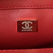 	 Chanel Fall 2023 Camellia Red Size 20cm - 2