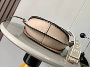 Loewe Women's Gate Mini Leather Bag Beige Size 21x13x9.5cm - 6