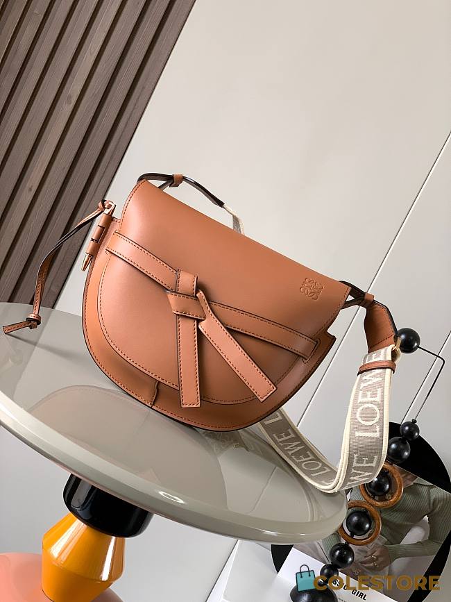 Loewe Women's Gate Leather Bag Size 28x19x14cm - 1