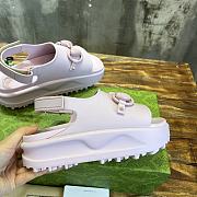 Gucci Women's Horsebit Flatform Sandal Size 35-39cm - 4
