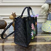 	 LV x YK OnTheGo MM Black Size 25x19x11.5cm - 5