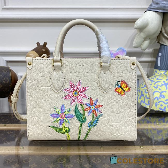 Louis Vuitton x YK OnTheGo MM White Size 25x19x11.5cm - 1