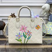 Louis Vuitton x YK OnTheGo MM White Size 25x19x11.5cm - 1