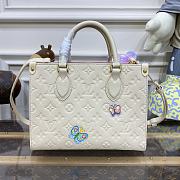 Louis Vuitton x YK OnTheGo MM White Size 25x19x11.5cm - 5
