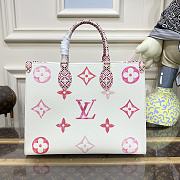 	 Louis Vuitton By The Pool OnTheGo PM Pink Size 35x27x14cm - 4