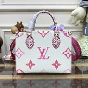 	 Louis Vuitton By The Pool OnTheGo PM Pink 25*19*11.5cm - 5