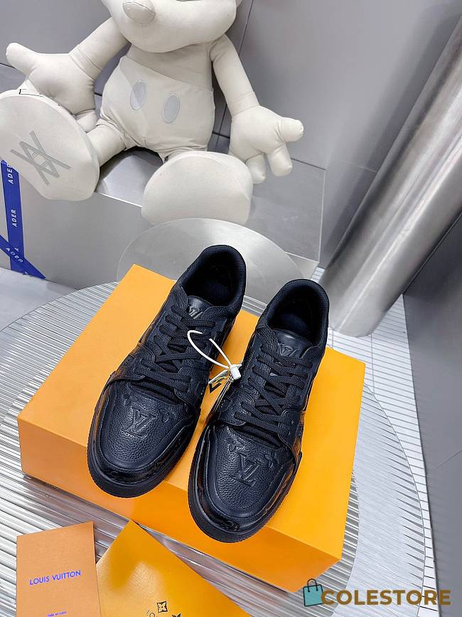Louis Vuitton Trainer Black  - 1