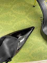 Gucci Women's Mid-Heel Patent Pump Black Size 35-39 - 3