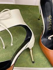 	 Gucci Women's Mid-Heel Patent Pump Size 35-39 - 2