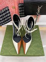 	 Gucci Women's Mid-Heel Patent Pump Size 35-39 - 4