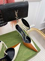 	 Gucci Women's Mid-Heel Patent Pump Size 35-39 - 5