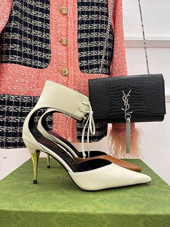 	 Gucci Women's Mid-Heel Patent Pump Size 35-39