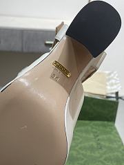	 Gucci Horsebit Leather Platform Sandals White 35-41 - 4
