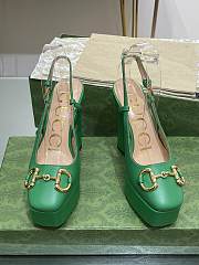 Gucci Women's High Heel Pump Green Size 35-41 cm	 - 1