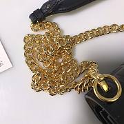 Fendi Kan I Black Small Shoulder Bag In Black 5325B89 Size 19x13x9cm - 5