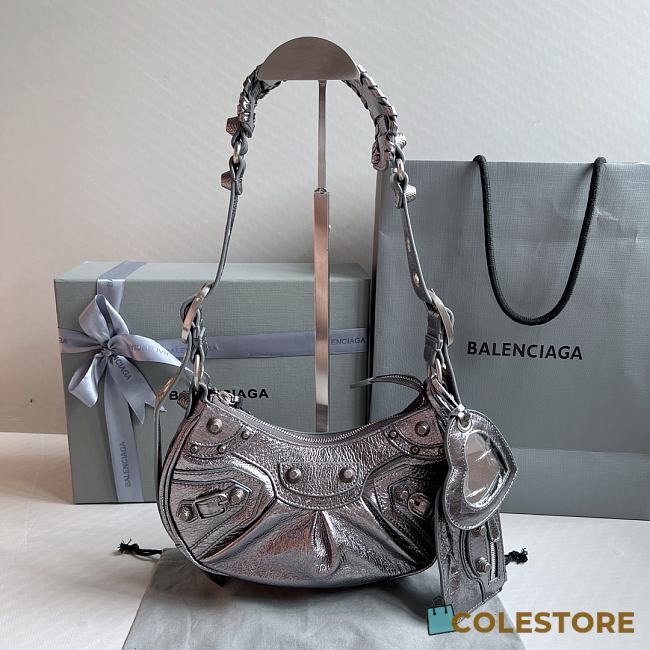 	Colestore  Balenciaga Le Cagole In Gray Size 26x16x10cm - 1