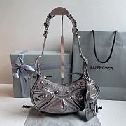 	Colestore  Balenciaga Le Cagole In Gray Size 26x16x10cm - 1