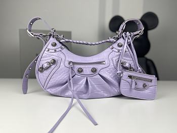 Balenci Le Cagole In Purple Size 33x16x8CM