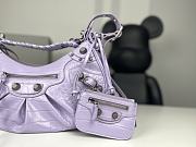 Balenci Le Cagole In Purple Size 33x16x8CM - 2