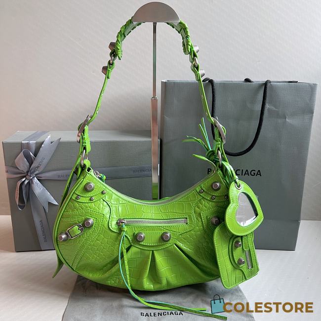 Colestore Balenciaga Le Cagole In Green Size 33x16x8CM - 1