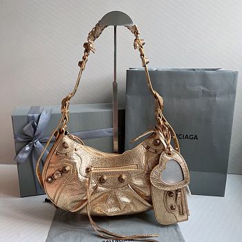 Balenci Le Cagole In Gold Size 33x16x8CM