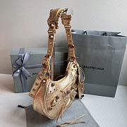 Balenci Le Cagole In Gold Size 33x16x8CM - 5