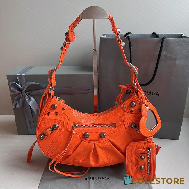 	 Colestore Balenciaga Le Cagole In Orange Size 33x16x8CM - 1