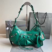 	Colestore  Balenciaga Le Cagole In Dark Green Size 33x16x8CM - 1