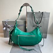 	Colestore  Balenciaga Le Cagole In Dark Green Size 33x16x8CM - 6