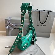 Colestore 	 Balenciaga Le Cagole In Dark Green Size 26x16x10cm - 2
