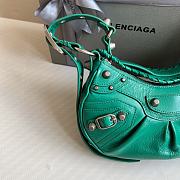 Colestore 	 Balenciaga Le Cagole In Dark Green Size 26x16x10cm - 4