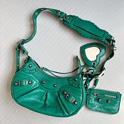 Colestore 	 Balenciaga Le Cagole In Dark Green Size 26x16x10cm - 6