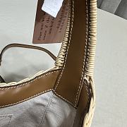 Miu Miu Wander Rattan Bag Size 21x16x10.5cm - 3