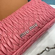 	 Miu Miu Women's Crystal Pink  Bag Size 22.5x4.5x12cm - 5