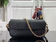 	 LV Ivy Woc On Chain Black Monogram 23.5x12x4.3cm - 1