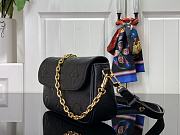 	 LV Ivy Woc On Chain Black Monogram 23.5x12x4.3cm - 2