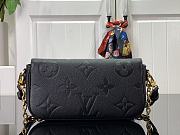 	 LV Ivy Woc On Chain Black Monogram 23.5x12x4.3cm - 4