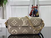 	 LV Ivy Woc On Chain Black Monogram Size 23.5x12x4.3cm - 1