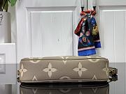 	 LV Ivy Woc On Chain Black Monogram Size 23.5x12x4.3cm - 6