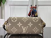 	 LV Ivy Woc On Chain Black Monogram Size 23.5x12x4.3cm - 4