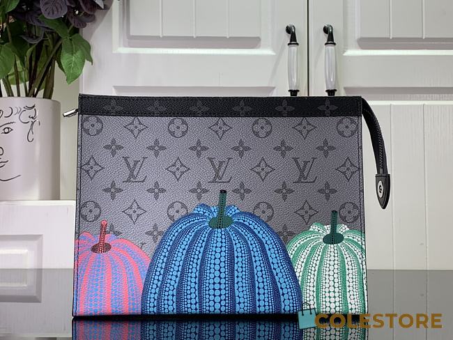 Pochette Voyage LV x YK 27 x 21 x 6 cm - 1