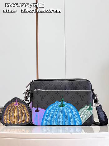 Louis Vuitton Monogram Eclipse Reverse 25 x 18.5 x 7