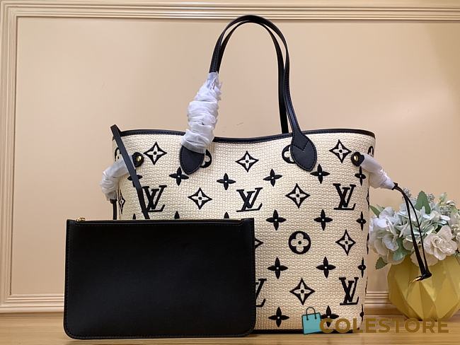 LV By The Pool Neverfull MM Bag 31 x 28 x 14 cm - 1