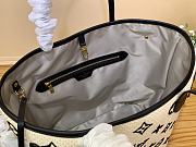 LV By The Pool Neverfull MM Bag 31 x 28 x 14 cm - 4