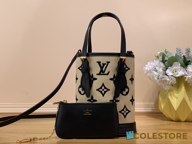 LV By The Pool Nano Bucket Bag 13 x 17 x 9 - 1