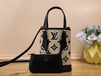 LV By The Pool Nano Bucket Bag 13 x 17 x 9