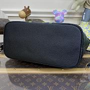 Louis Vuitton x YK Neverfull MM Black Size 31*28*14cm - 4