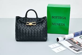 	 Bottega Veneta Andiamo Black Size 25×22×10.5